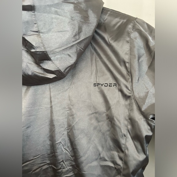 SPYDER metallic youth size xl (16) puffer jacket - Picture 4 of 11